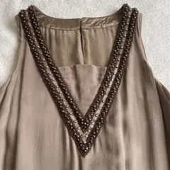 グレイスコンチネンタル　パーティーワンピ　36 シルク