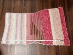 ハンドメイド 手編み ブランケット マルチカバー