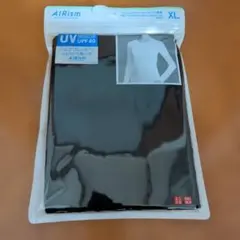 ユニクロ エアリズム UVカットクルーネックT(長袖) ブラック