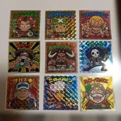 ワンピースマン　シール 9枚セット