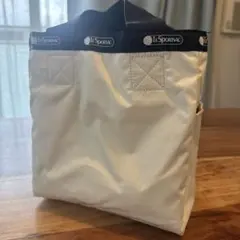 adam et rope' レスポートサック　シルバートートバッグ