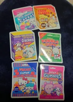 ちいかわ×サンリオキャラクターズ スーパーマーケット フレークシール