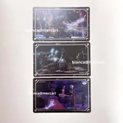 ナイトメア・ビフォア・クリスマス ステッカー 3枚 ジャック ゼロ ディズニー