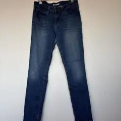 リーバイス デニムパンツ スリム ストレート 30 青 綿のサムネイル