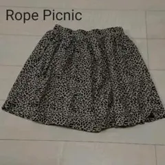 Rope Picnic☆レオパード柄ミニスカート(サイズ38)