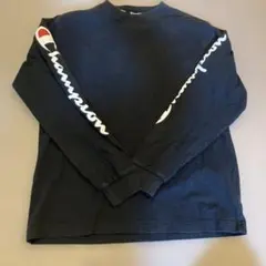 Champion ブラック 長袖Tシャツ M