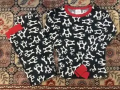 オーガニック#Hanna Andersson#クマ柄パジャマ160cm#綿100