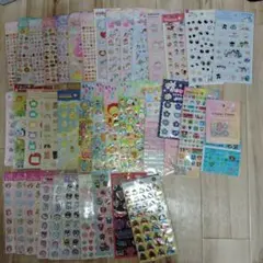 キャラクターシール 大量まとめ売り 56点 - メルカリ