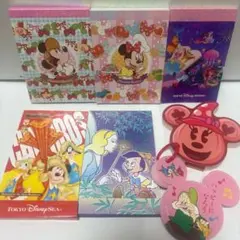 東京ディズニーリゾート メモ帳セット 未使用