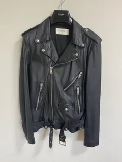 CELINE クラシックバイカージャケット19ss 希少サイズ50 エディ期のサムネイル