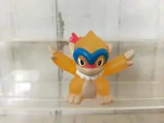 ポケモンキッズ　指人形　モウカザル　クリア