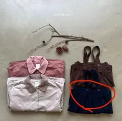 韓国子供服　oatmeal コーデュロイ　スカート