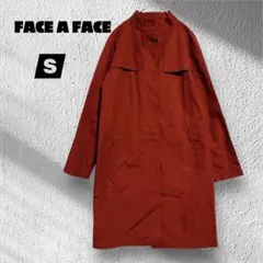 【FACE A FACE】スプリングコート/シンプル/ワールド/ノーカラー