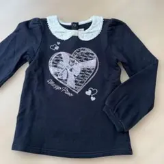 【美品】メゾピアノ　綿100% 襟付きトレーナー　140cm