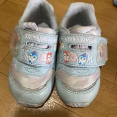 アンパンマン KDDK ベビーシューズ ライトブルー