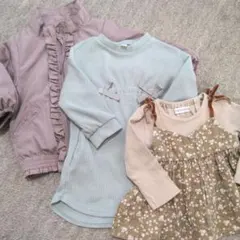 【春支度✨】Combi miniなど秋服おまとめ売り80cm