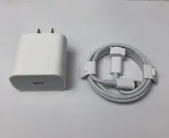 充電器1個 1m iPhone タイプC ケーブル 白 急速正規品同等(3Zz)