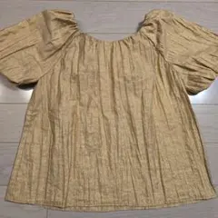 お値下げ☆ZARA☆ゴールドトップス