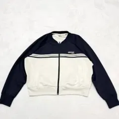 niko and... ジャージ M トラックジャケット ネイビー ホワイト