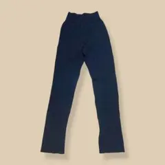 アダムエロペ リブニットパンツ フレアパンツ ブラック 黒 美脚 フリーサイズのサムネイル