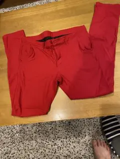 メンズゴルフパンツ　強ストレッチ　裏起毛