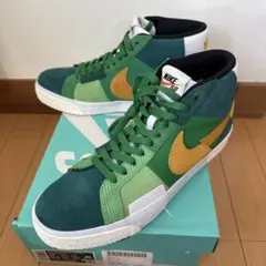NIKE SB Blazer Mid グリーン　ハイカット　28cm