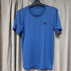 アディダス スポーツウェア L ブルー /ランニング ウォーキング テニス等