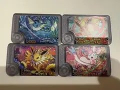 ポケモンフレンダ4弾 ワンダー シャワーズ、サンダース、ブースター、ニンフィア