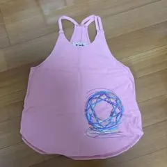 ピンク M ノースリーブ キャミソール