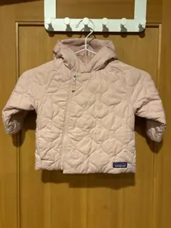 patagonia ピンク キルティングアウター 12-18ヶ月