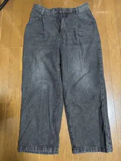 wego ブラックデニム M