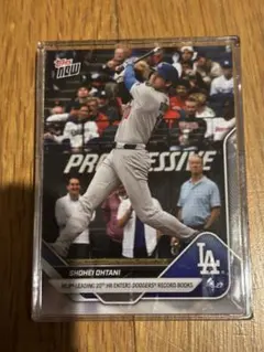 大谷翔平　Topps Now カード