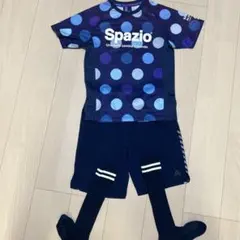 サッカーウェア　3点セット ネイビー/ブルー