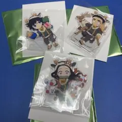 鬼滅の刃　クリスマス　アクリルスタンド 冨岡義勇　竈門　悲鳴嶼