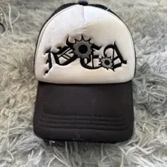 IDEASWAM メッシュキャップ　ホワイト✖️ブラック 即売り切れ ideaswamメッシュキャップ ホワイト/ブラック 希少