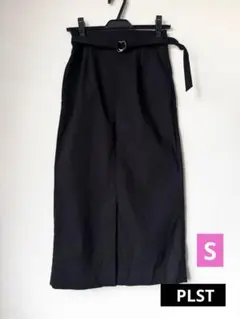 【美品】PLST タイトスカート　ブラック　Sのサムネイル