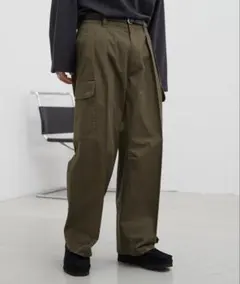 【WYM LIDNM】SEMI WIDE STRAIGHT TUCK CARGO