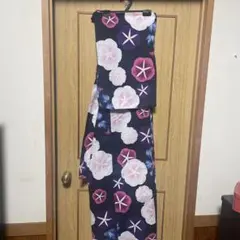 朝顔　浴衣　レディースM