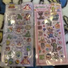 トイストーリー ズートピア ボンボンドロップシール ウォーターシール