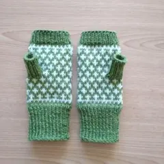 No.192 Rosso様♡オーダー商品♪ウール100%あったかハンドウォーマー