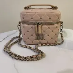 Darich ゴールドパーツキルティングスクエアミニバッグ