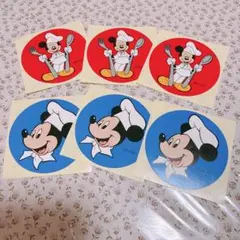 ミッキーマウス シェフ ステッカー シェフミッキー　ミッキーステッカー　シール