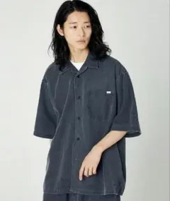 NAUTICA オープンカラーシャツ グレーのサムネイル