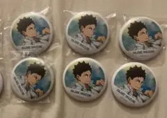 ハイキュー!! 岩泉一 横断幕 缶バッジ 5個セット