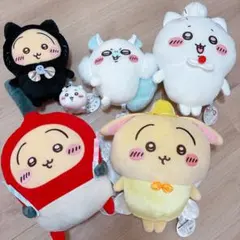 ちいかわ うさぎ ハチワレ ぬいぐるみ 6体セット BIG プライズ マスコット
