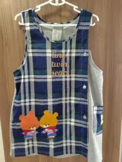 保育士　エプロン　ルルロロ