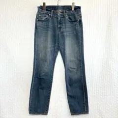 アーバンリサーチドアーズ♦︎デニムパンツ 36 インディゴ ダメージ加工