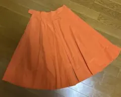 タイムセール⭐️グレースコンチネンタル　フレアスカート オレンジ