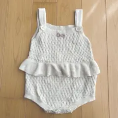 mamaraku ニットロンパース　80cm