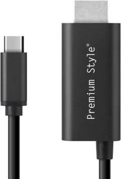 TYPE-Cコネクタ HDMIミラーリングケーブル2M SWITCH・スマホ対応